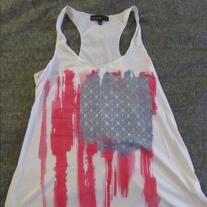 Weavers American Flag Tank Top
